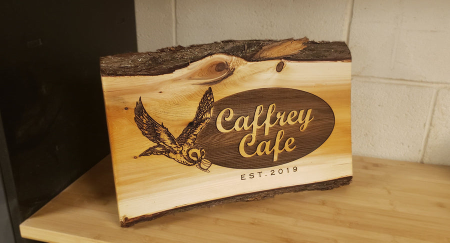 Large SOLID WOOD :  Custom Personalized, Farm Ranch Sign, Over-sized Rustic,  Business Logo,  Laser Cut Engraved Carved 3D, Extra Cabin Camp  ADK Dream Creations .