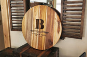 PERSONALIZED: Wedding Guest Book Alternative, Charcuterie Cutting Board, Butcher Block ADK Dream Creations