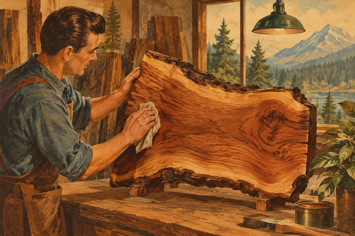 Custom Live Edge Wood Signs Are Truly Unique
