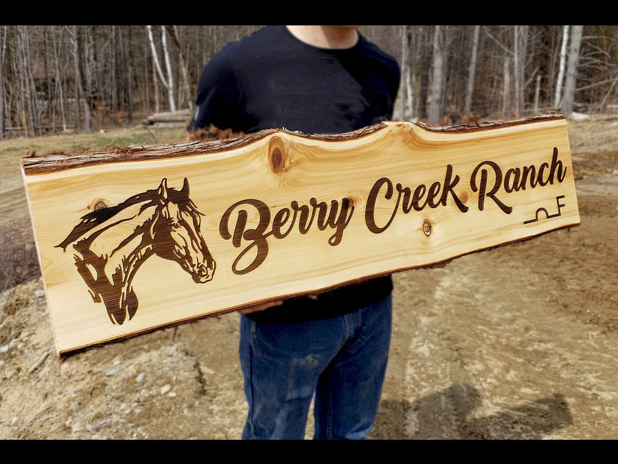 CUSTOM ANY DESIGN: Personalized Rustic Wood Sign for Home or